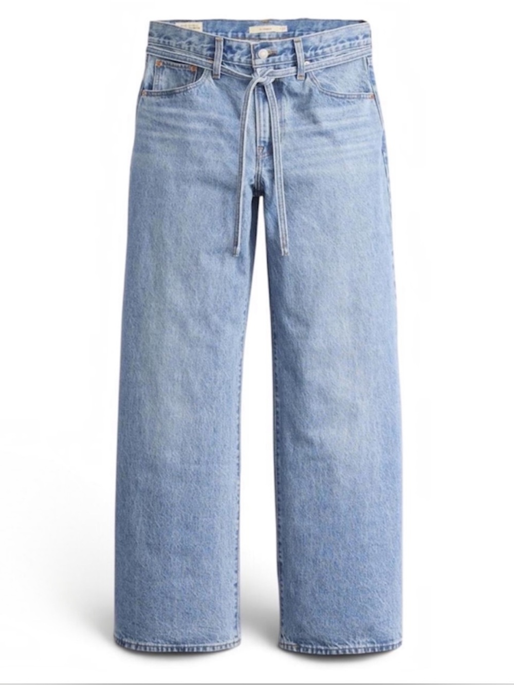 Levi’s Baggy Straight Jeans w/ Tie Waist